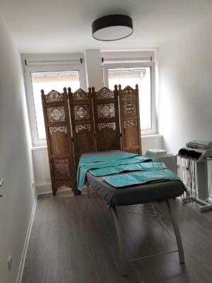 Figurlounge-Konzept mit Lymphdrainage